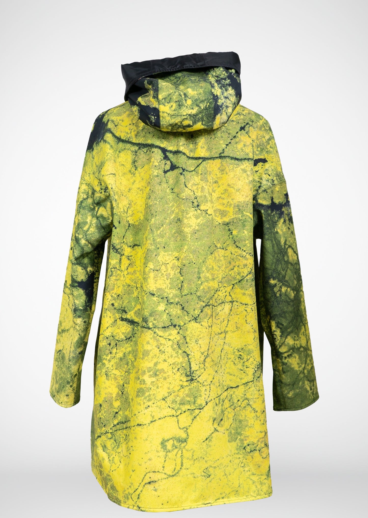 Yellow and Green Algae Oversized Waterproof Cape
