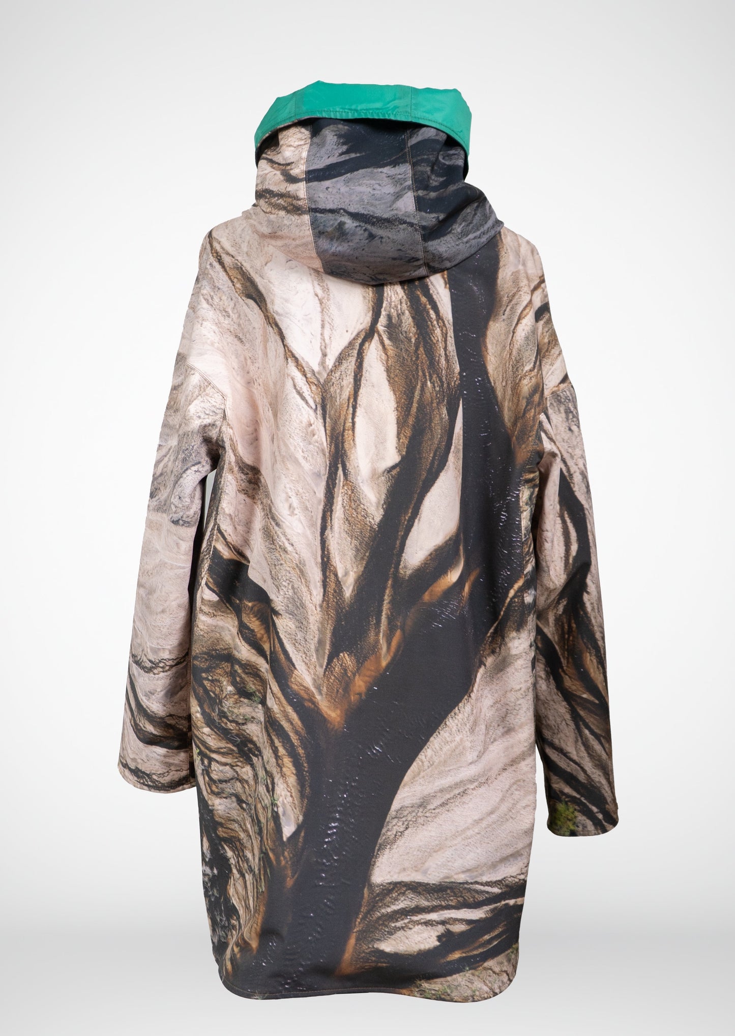 Sepia Brown Oversized Waterproof Cape