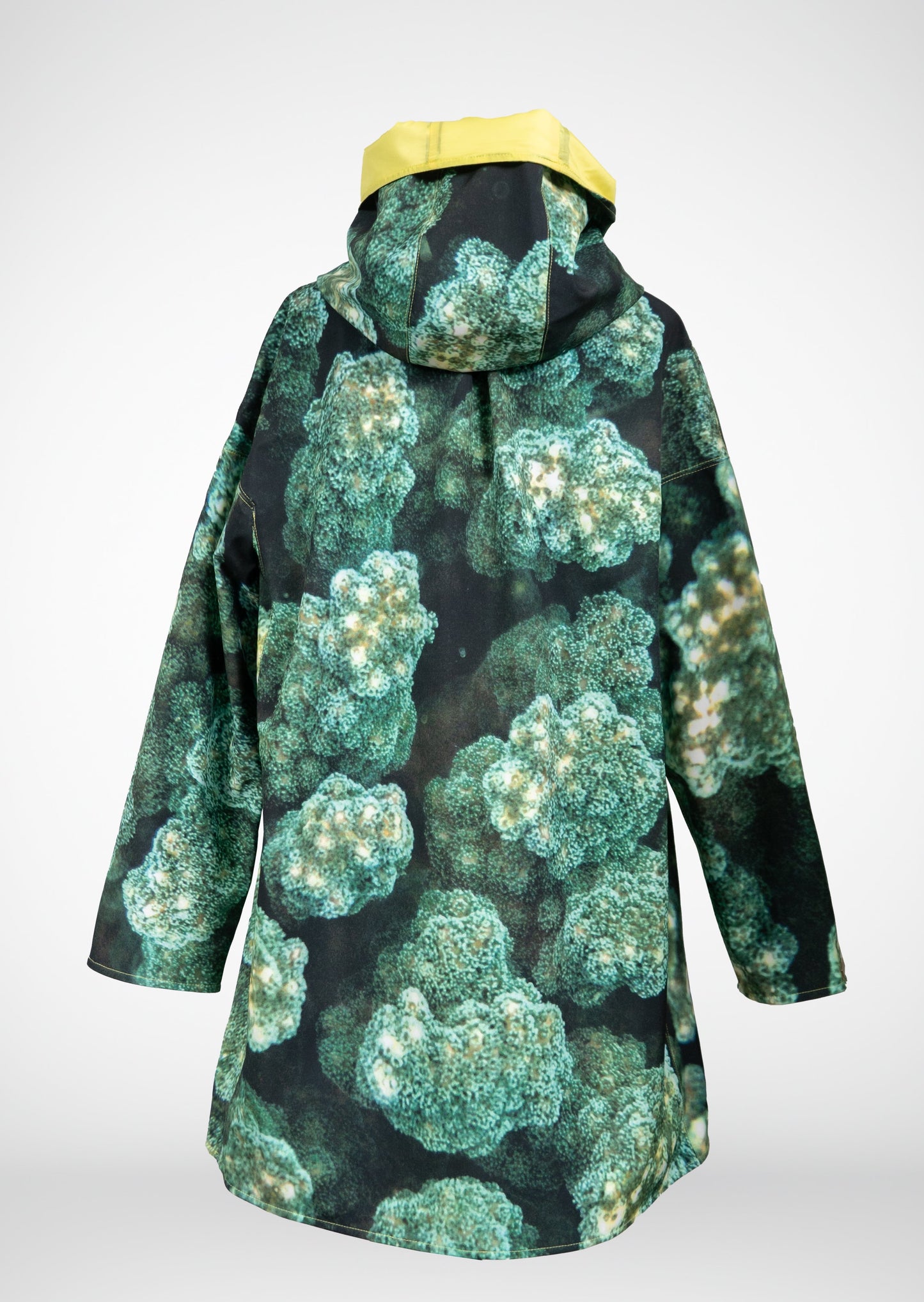Emerald Green Reef Oversized Waterproof Cape