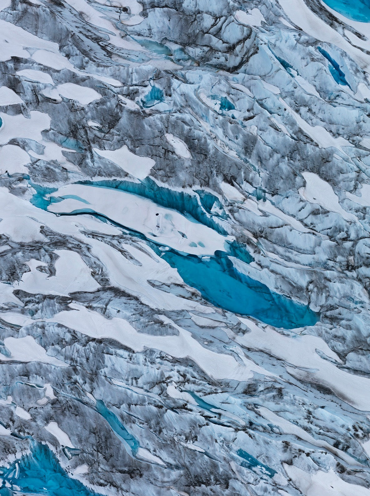 Blue Silk Halter Neck Tie Top