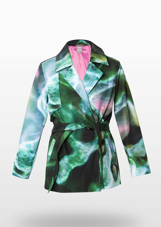 Waist Belt Waterproof Jacket