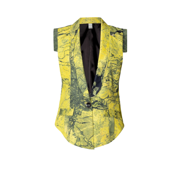 Yellow and Green Vest . Algae and Nature