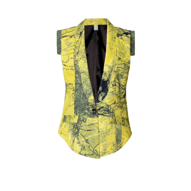 Yellow and Green Vest . Algae and Nature