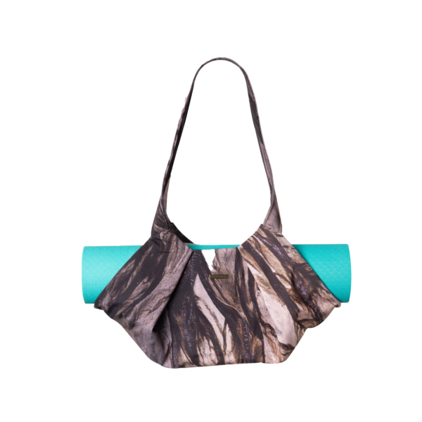 Yoga Bag with Zipper. Sepia Brown Collection