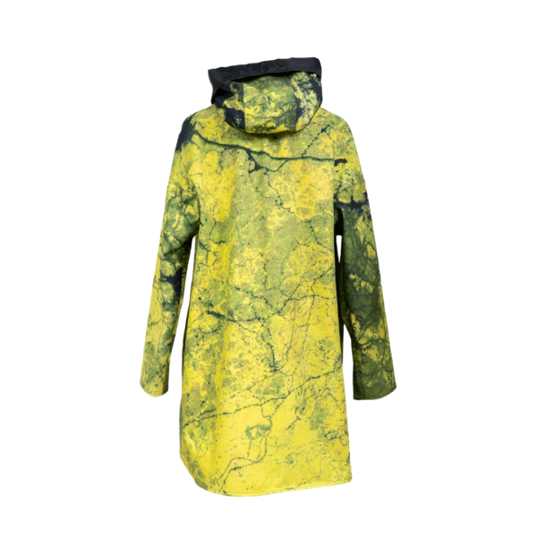 Yellow and Green Algae Oversized Waterproof Cape