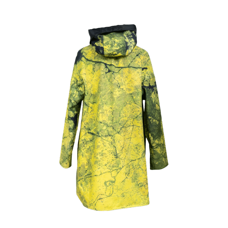 Yellow and Green Algae Oversized Waterproof Cape