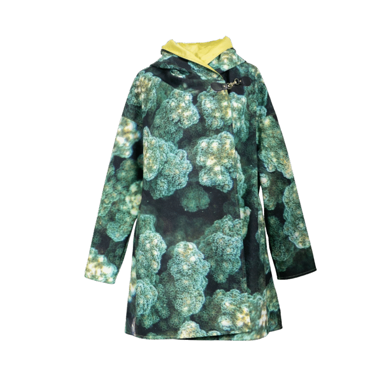 Emerald Green Reef Oversized Waterproof Cape