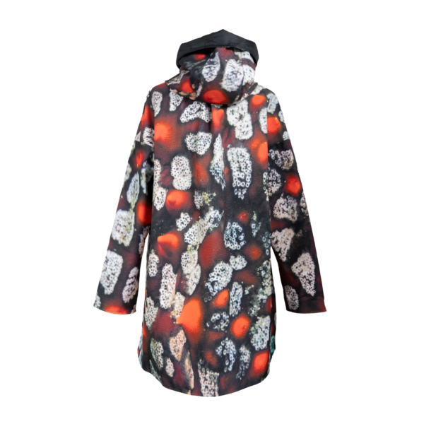 Celestial Red Ecuadorian Oversized Waterproof Cape