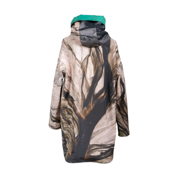 Sepia Brown Oversized Waterproof Cape