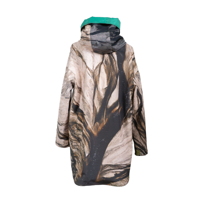 Sepia Brown Oversized Waterproof Cape