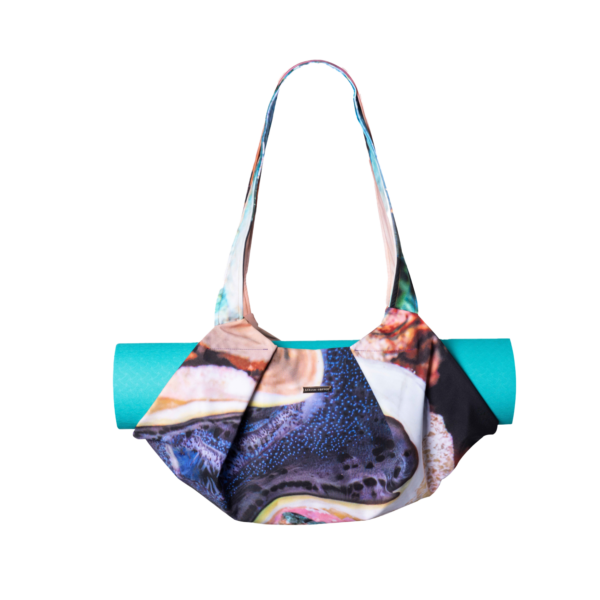 Multicoloured Yoga Bag with Zipper. Coral Collection