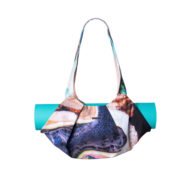 Multicoloured Yoga Bag with Zipper. Coral Collection