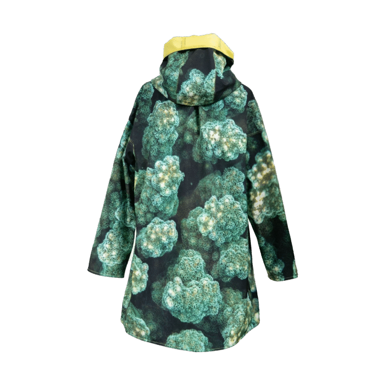 Emerald Green Reef Oversized Waterproof Cape