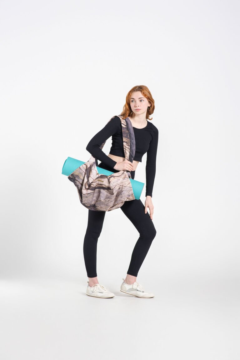 Torba na jogę . Brązowa Harmonia