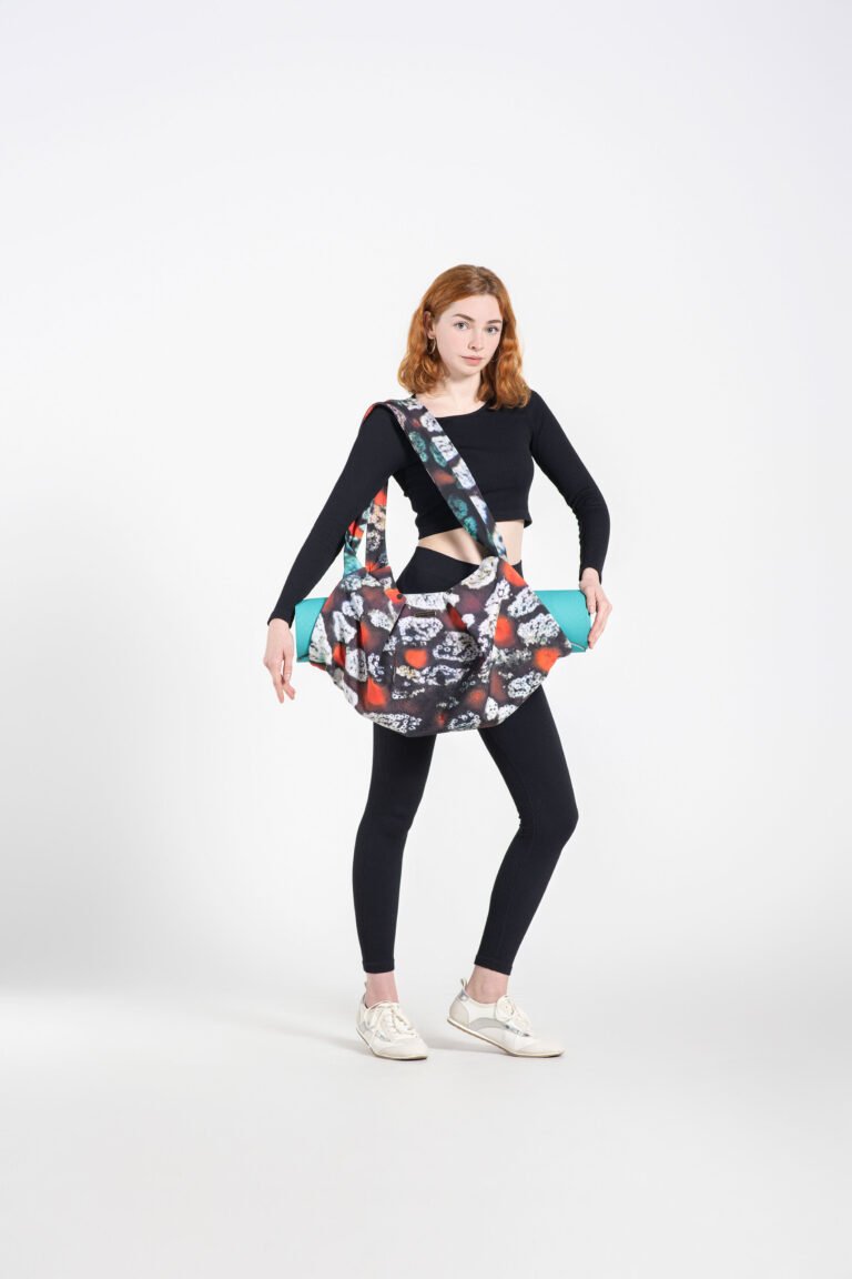 Yoga Bag. Celestial Red Ecuadorian