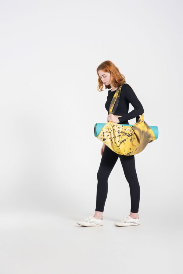 Yoga Bag with Zipper . Sunrise Glow of Nature