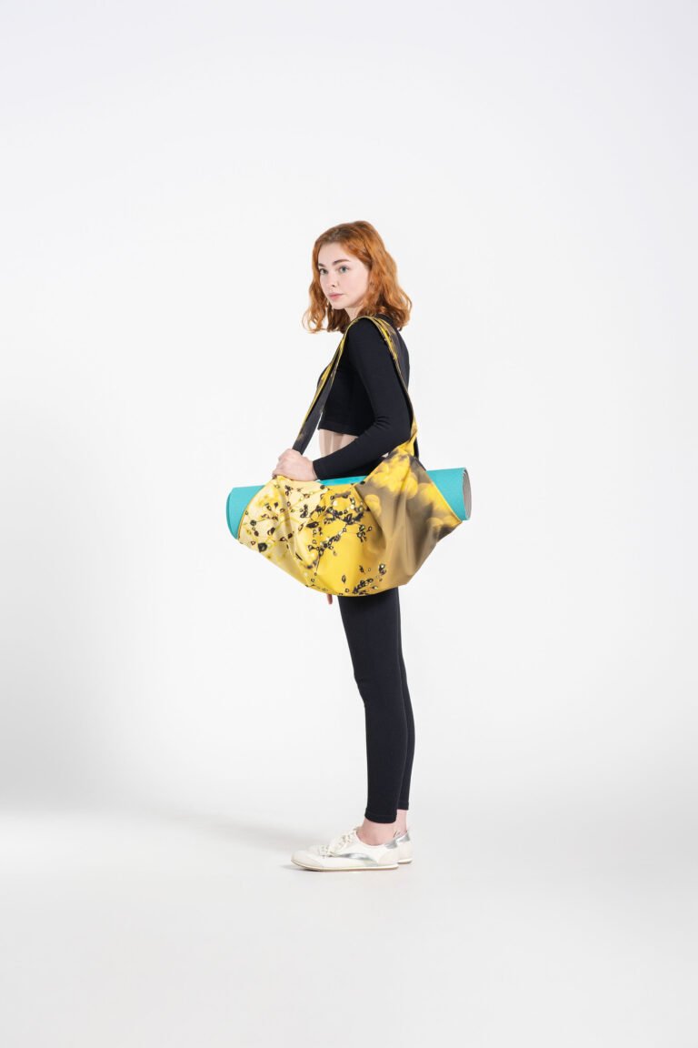 Yoga Bag with Zipper . Sunrise Glow of Nature