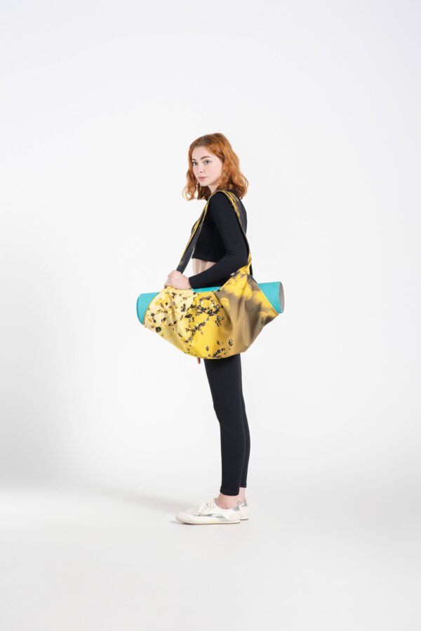 Yoga Bag with Zipper . Sunrise Glow of Nature