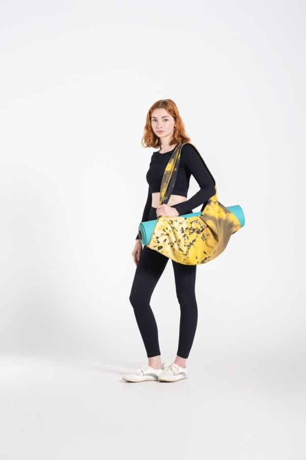 Yoga Bag with Zipper . Sunrise Glow of Nature