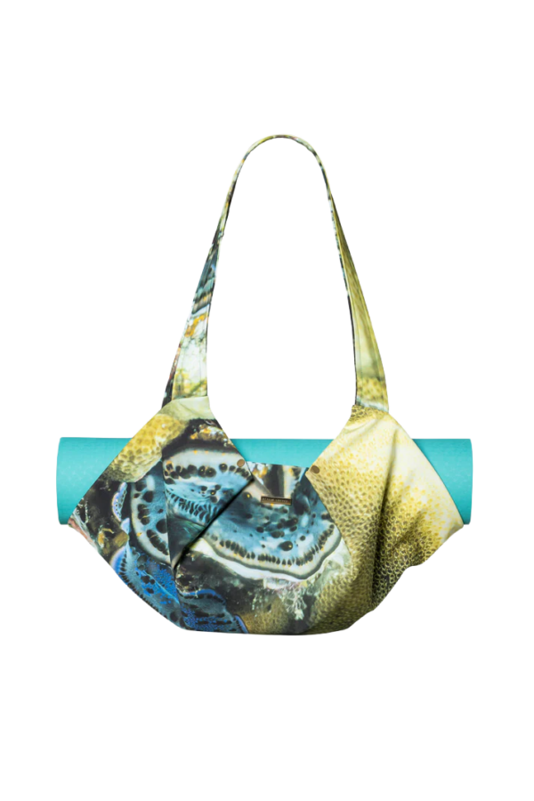 Yoga Bag . Aquatic Blue and Green
