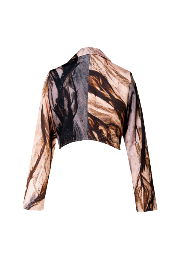 Women’s Short Blazer – Stream of Nature.