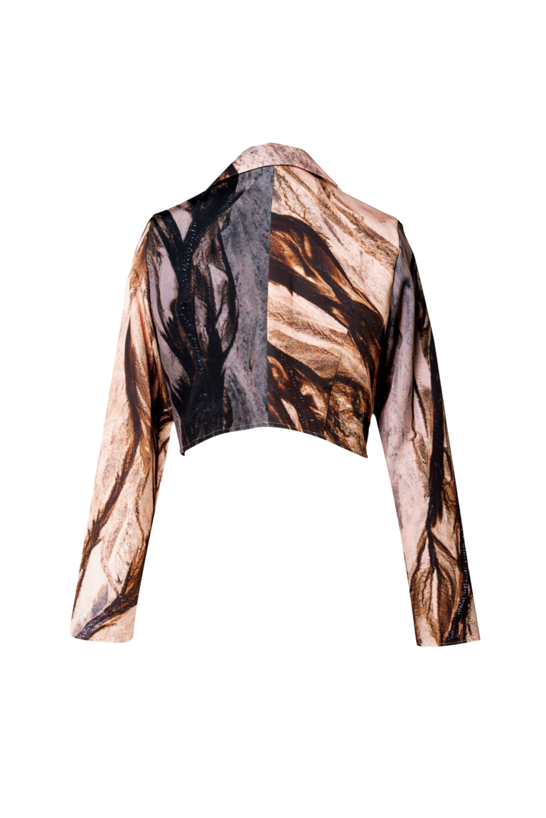 Women’s Short Blazer – Stream of Nature.
